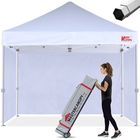 Mastercanopy Core-35 Premium Heavy Duty Instant Canopy Tent with Sidewalls - 10x10, 10x15, 10x20
