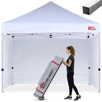 Mastercanopy Lite-30 Commercial Canopy Tent with Sidewalls - 10x10, 10x15, 10x20
