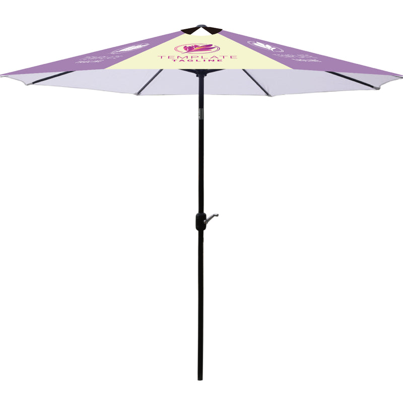Load image into Gallery viewer, 9FT Custom Patio Umbrella for Outdoor Market Table
