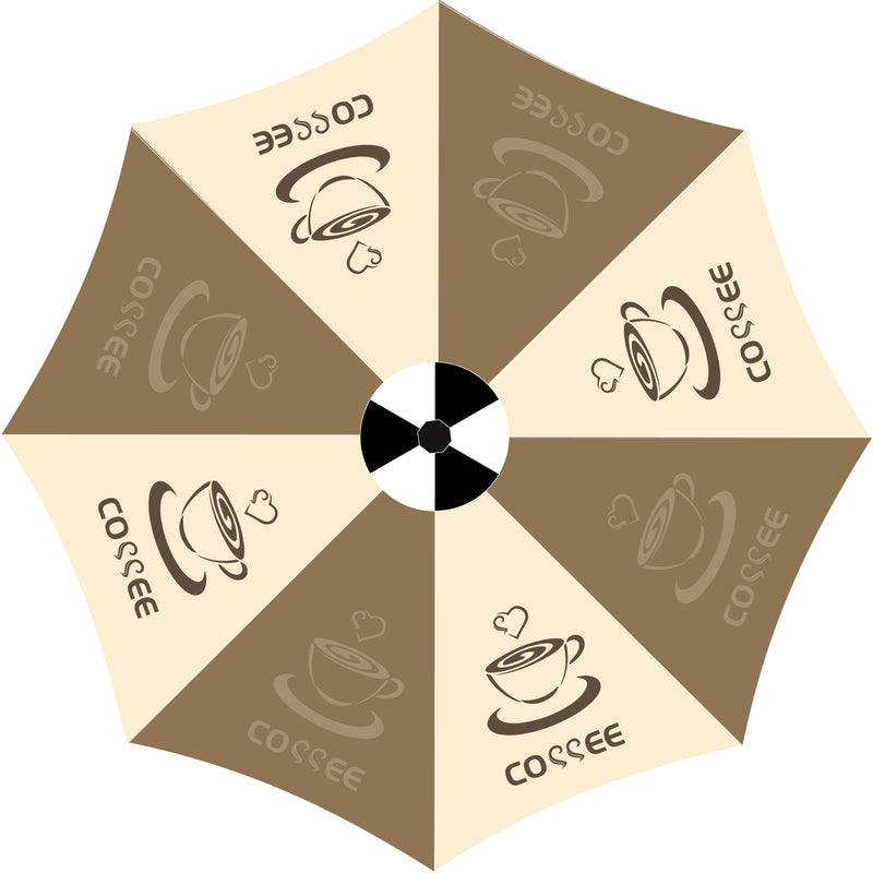 Load image into Gallery viewer, Custom Patio Umbrella Replacement Canopy - 7.5FT, 9FT, 10FT
