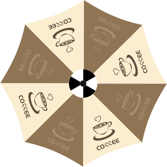 Custom Patio Umbrella Replacement Canopy - 7.5FT, 9FT, 10FT