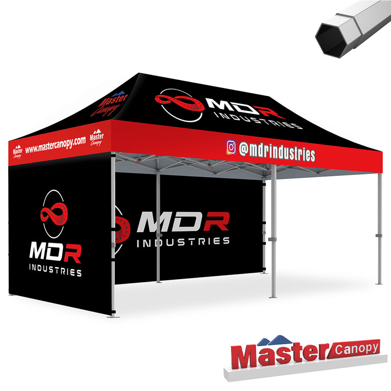 Load image into Gallery viewer, Custom Canopy Tent Brand Union (Lite-30 &amp; Core-35) - 10x10, 10x15, 10x20
