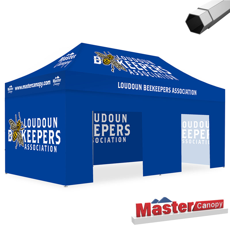 Load image into Gallery viewer, Custom Canopy Tent Brand Union (Lite-30 &amp; Core-35) - 10x10, 10x15, 10x20
