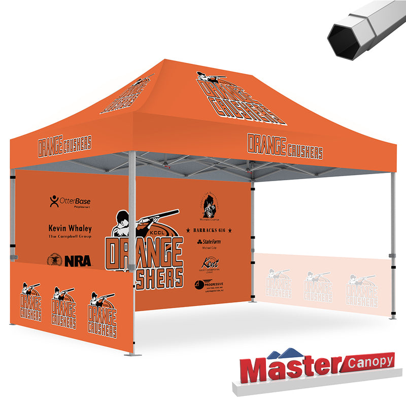 Load image into Gallery viewer, Mastercanopy Core-35 Custom Canopy Tent Heavy Duty Pop‑up Personalized 10x10, 10x15, 10x20
