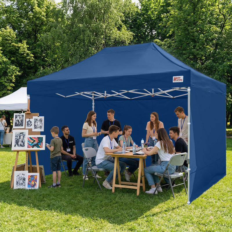 Load image into Gallery viewer, Mastercanopy Lite-30 Commercial Canopy Tent with Sidewalls - 10x10, 10x15, 10x20
