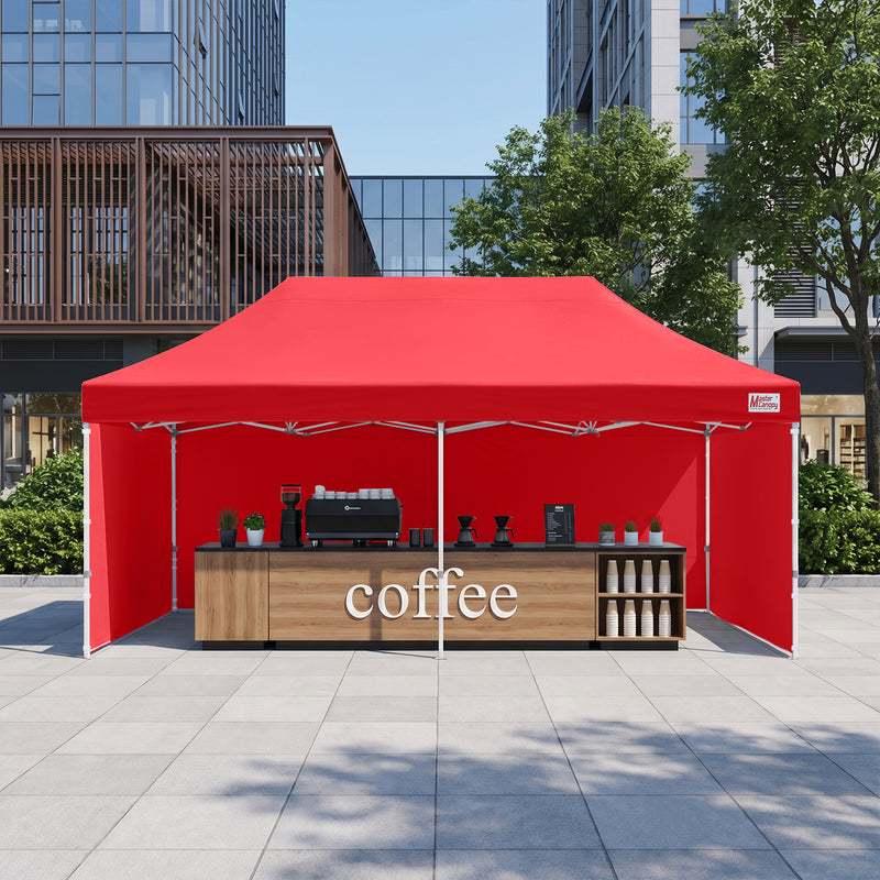 Load image into Gallery viewer, Mastercanopy Lite-30 Commercial Canopy Tent with Sidewalls - 10x10, 10x15, 10x20

