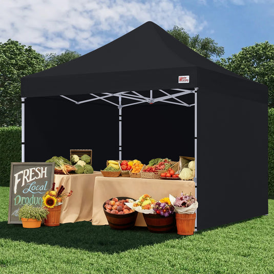 Mastercanopy Core-35 Premium Heavy Duty Instant Canopy Tent with Sidewalls - 10x10, 10x15, 10x20