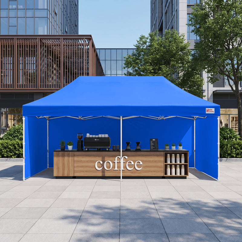 Load image into Gallery viewer, Mastercanopy Lite-30 Commercial Canopy Tent with Sidewalls - 10x10, 10x15, 10x20
