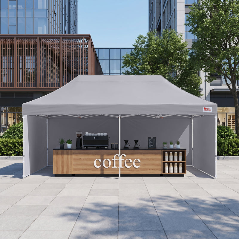 Load image into Gallery viewer, Mastercanopy Lite-30 Commercial Canopy Tent with Sidewalls - 10x10, 10x15, 10x20
