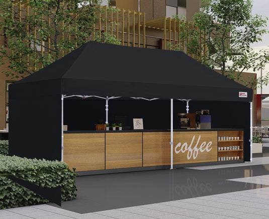 Mastercanopy Core-35 Premium Heavy Duty Instant Canopy Tent with Sidewalls - 10x10, 10x15, 10x20