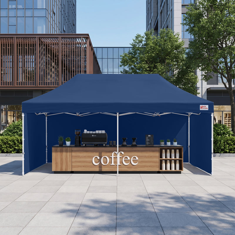 Load image into Gallery viewer, Mastercanopy Lite-30 Commercial Canopy Tent with Sidewalls - 10x10, 10x15, 10x20
