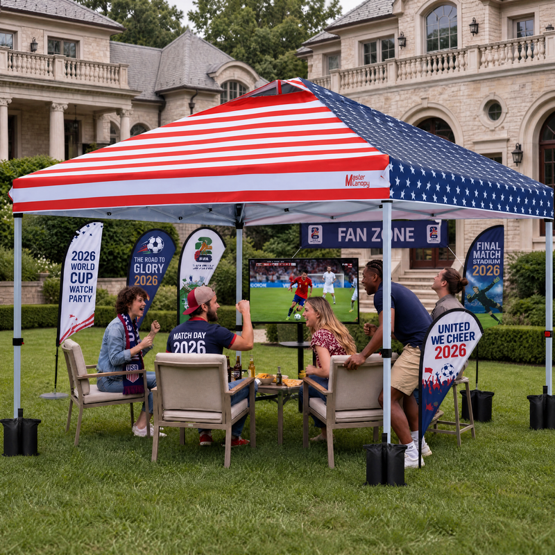 Load image into Gallery viewer, Leisure Sports Durable Ez Pop-Up Canopy Tent with Vented Top - 8x8, 10x10, 12x12
