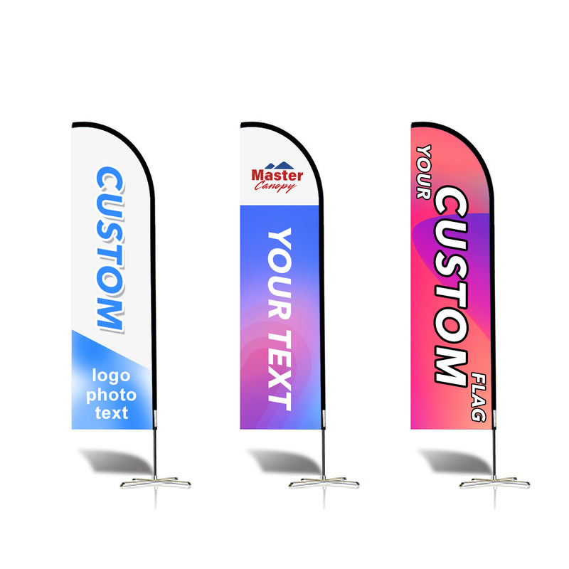 Load image into Gallery viewer, Custom Blade Flag 8 FT, 10 FT, 12 FT

