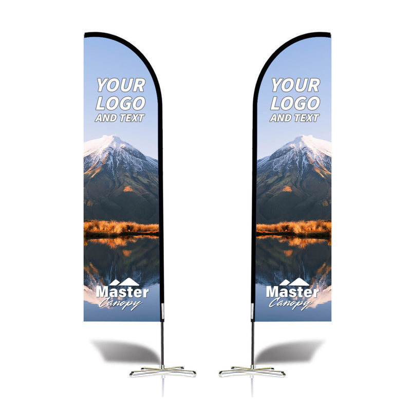 Load image into Gallery viewer, Custom Blade Flag 8 FT, 10 FT, 12 FT
