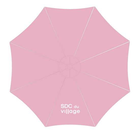 9FT Custom Patio Umbrella for Outdoor Market Table*40