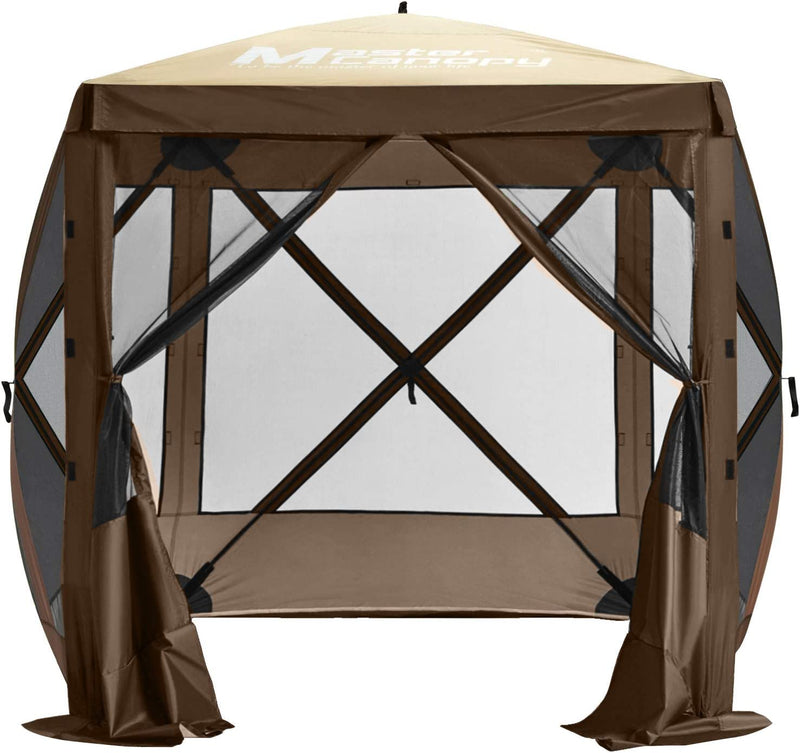 Load image into Gallery viewer, 10x10/12x12 Portable Screen House Room Pop up Gazebo Outdoor Camping Tent
